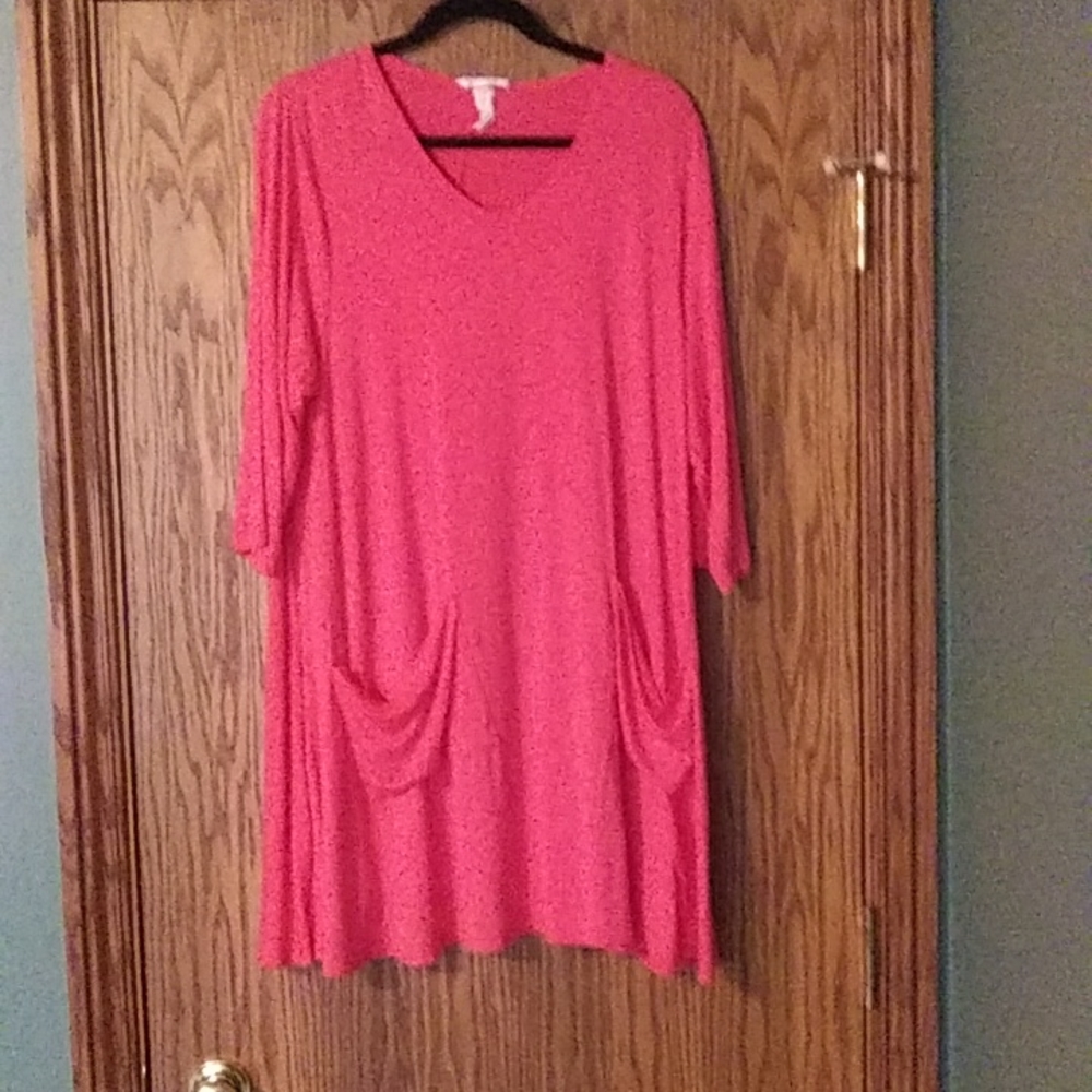 Women's Janeric V Neck Lightweight Dress or Cover Up